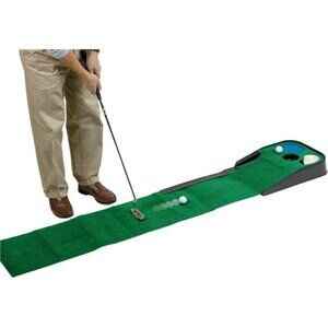 Golf Hazard Deluxe Putting Mat(Green)